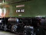 E 95 02 im Eisenbahnmuseum Halle am 20.07.2019.
