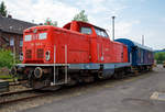   Die 212 043-4 der Lokvermietung Aggerbahn Andreas Voll e.K.