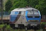 HEROS 218 308 steht am 18.Mai 2023 abgestellt in M�nchen Ost.