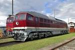 Ludmilla 131 072 steht am 19 Setember 2015 ins Bw Arnstadt.