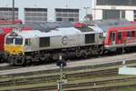 Ex-ECR 247 048 steht am 19 Mai 2023 abgestellt in Mühldorf.