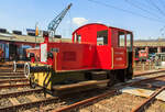 Die Kö 0188 (ex DB 311 188) steht am 23.04.2011 im Südwestfälische Eisenbahnmuseum in Siegen.

Die Lok wurde 1935 bei der Maschinenfabrik Esslingen mit der Fabriknummer 4290 gebaut.
