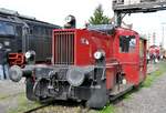 Köf 6311 von Gmeinder im Bahnpark Augsburg am 25.10.2009.