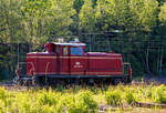 Die 260 588-9 alias 360 588-8 (98 80 3360 588-8 D-BBFW) vom Bergische Bahnen F�rderverein Wupperschiene e.