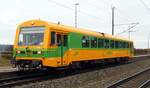 SVG VT 08 95 80 626 008-D-STVG der Staudenbahn in Dietfurt, bei Augsburg, am 21.12.2019.