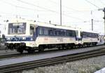 Regentalbahn NE 81 bei der Jubil�umsparade 150 Jahre Deutsche Eisenbahn Programm-Nummer 4.9 Triebwagen VT 02 und VS 29 in N�rnberg am 16.09.1985.