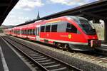 DB 643 528 steht am 29 März 2017 in Bad Münster am Stein.