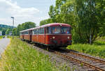   Eigentlich ist auf der Bahnstrecke Herdorf–Unterwilden der Freien Grunder Eisenbahn AG (heute Kreisbahn Siegen-Wittgenstein) der Personenverkehr bereits am 31.