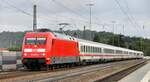 101 098-2 mit IC in Amstetten am 11.09.2022.