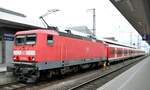 143 894-4 mit S-Bahn in Nürnberg am 04.04.2011.