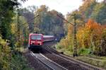 143 881-1 mit n-Wagen in Ulm am 18.10.2012.