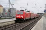 Am feuchten 21 März 2017 treft 146 263 in Sechtem ein.