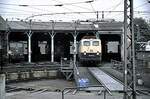 von links:  151 071-8 und 151 072-1 und 150 097-4 in Bebra im Mai 1990.