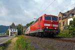   Die 181 214-8  Mosel  zieht den IC 133  Ostfriesland  Luxemburg - Norddeich Mole am 22.06.2014 durch Kobern-Gondorf in Richtung Koblenz.