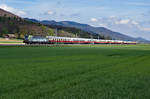 BLS: BLS Cargo Lokomotive im Personenverkehr:  AKE Rheingold Basel-Domodossola mit Re 475 Vectron X4E bei Oberbuchsiten am 13.