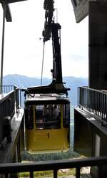 Seilbahn am Wendelstein am 11.08.2022.