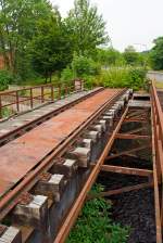Ein letztes St�ckchen der  Asdorftalbahn  - Bahnstrecke Kirchen - Freudenberg (ex KBS 361 / Streckennummer 2882)....