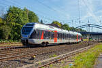 Der für die VIAS Rail GmbH fahrende 2-teilige Stadler FLIRT VIAS ET 221108 „Mein Wohlfühlzug“ (94 80 0426 107-9 D-VIASR / 94 80 0826 107-5 D-VIASR), zeitweise auch VIAS ET 22-11-08, ex DB 426 107-9 / 826 107-5, ex Abellio Rail NRW - ET 22 2108, fährt am 07 September 2024, als RB 91  Ruhr-Sieg-Bahn  von Siegen Hbf nach Hagen Hbf, durch Kreuztal und erreicht bald den Bahnhof Kreuztal.

Nach der Insolvenz der Abellio Rail NRW GmbH übernahm, zunächst per Direktvergabe wieder die DB Regio den Verkehr auf der Strecke bis Dezember 2023, seit dem Fahrplanwechsel im Dezember 2023 hat nun nach regulärer Vergabe schließlich die VIAS Rail GmbH den Schienenpersonennahverkehr (RE 16 / RB 91) bis Dezember 2034 übernommen. VIAS Rail ist ein 100 %iges Tochterunternehmen der R.A.T.H.-Gruppe. Wobei die Triebzüge weiterhin der CBRail Leasing s.à.r.l. (Luxembourg) gehören und nun weiter von der VIAS Rail GmbH geleast sind.

Dieser Triebzug wurde 2007 von Stadler Pankow GmbH in Berlin unter den Fabriknummer 37651 gebaut.