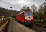 Die „Ludmilla“ 233 527-2 (92 80 1233 527-2 D-WFL) der WFL - Wedler Franz Logistik GmbH & Co.