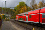 Am 16 Oktober 2025 gab es in Betzdorf/Sieg eine Weichenstörung, so hatte der gerade in den Bahnhof Kirchen/Sieg eingefahrene RE 9 - Rhein Sieg Express (RSX) Siegen - Köln – Aachen,