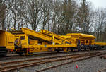 Die Plasser & Theurer Beladestation BLS 2000 (BLS 40 – 2000) der HERING Bahnbau (Burbach) Schweres Nebenfahrzeug Nr.