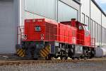   Ich hatte sie schon zweimal gesehen und fotografiert, ich dachte sie sei kurzzeitig von der KSW (Kreisbahn Siegen-Wittgenstein) angemietet, aber heute ist mir erst aufgefallen das sie eine neue