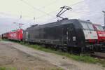 HGK 145 086 hat alle Merkmahle verloren und steht etewas trüb in Grosskorbetha am 21 September 2015.