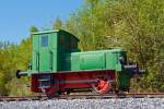   Die Deutz 57057 vom Typ Deutz KS 55 B, als Denkmallok der Schaefer Kalk GmbH & Co.