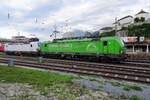 TX Logistics 193 283 gibt das gr�ne Vorbild in Kufstein am 20 September 2021.