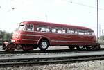 BR 790 Schi-Stra-Bus bei der Parade 150 Jahre Deutsche Eisenbahn in Nürnberg-Langwasser am 14.09.1985.
