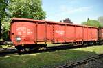 DB Railion Logistics Hochbordwagen 31 rIV 80 D-DB 53 68 238-7 Eaos-X 075 in Wei�enhorn am 02.05.2011.