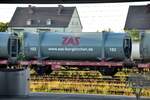 M�lltransportwagen 2-achsig ZAS 29 80 445 4 061-1 D-ZAS Lgms in Freilassing am 10.08.2022.