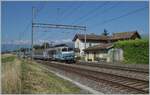 Die SNCF BB 22391 fährt mit ihrem TER von Lyon nach Genève bei der ehemalibne Haltestlle Bourdigny durch.