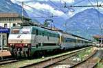 'Schildkroten' E 444 056 steht am 18 Mai 2008 in Domodossola.