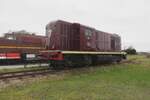 Ganz restauriert ist ex-NS, ex-VFLI 2424 und steht am 18 Februar 2023 in Goes bei der SGB.