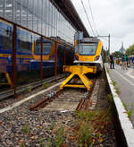 Was macht ein fast neuer Elektrischer Triebzug im Museum? Nun er bringt die Besucher, als Pendelzug / Sprinter RE 28300, von Utrecht Centraal zum Bahnhof Utrecht Maliebaan in dem sich das Het