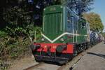 Ex-NS 451 steht mit ein Fotoguterzug in Boekelo am 23 Oktober 2016 w�hrend der jahrlichen Saisonsabschluss.