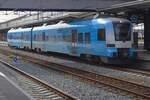 Am 27 April 2023 steht Valleilein/Connexxion 5033 abfahrtbereit in Amersfoort.