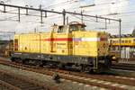 Am 17 Oktober 2014 lauft Strukton 303003 um in Amersfoort.