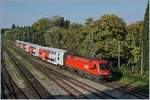 Interessanterweisse ist in den von der �BB BR 4020 dominierenten S-Bahn Vorarlberg auch eine 1016 mit Doppelstockwagen im Umlauf, hier erreicht der Zug mit der 1016 034 sein Ziel Lindau.