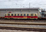 Der vierachsige Normalspur Elektrotriebwagen SLB ET 32 eine Dauerleihgabe der Salzburger Lokalbahn an Stern & Hafferl Verkehrsgesellschaft m.b.H.