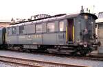SBB Betriebswerkstatt Z�rich, Tag der offenen T�r am 25.10.1980. - Fahrleitungsmesswagen.