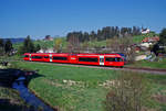 BLS: Auch im Jahre 2018 können die roten ehemaligen RM RABe 526 noch im Dienste der SBB in Reconvilier fotografiert werden.