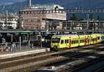 Am 13 September 2011 steht BLS 525 037 in Spiez.