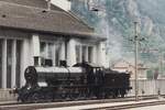 Am 26 Mai 2007 steht  SBB Historic 705 in Erstfeld.
