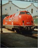 Die SBB Am 4/4 18467 vor dem Dépôt Lausanne.
17. März 1993