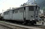 SBB Ae 4/6 Nr 10 803 in Erstfeld am 15.06.1980.