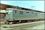 Die SBB Re 4/4 I 10042 in Solothurn.