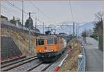 Da die SBB Re 420 320-4 (UIC 91 85 4420 320-4 CH-SBBC) mit ihrem Güterzug beim virtuellen ETCS L2 Ausfahrtsignal in Villeneuve wenige Minuten die Ausfahrt eines Regionalzuges abwarten musste,
