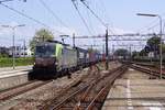 Von Genua via die Schweiz (Lötschberg), Baden-Württemberg, entlang die Rhein nach Rotterdam-Kijfhoek fahrt am 18 Mai 2019 BLS 475 415 -ohne Lokwechsel! Am diesen Tag wurde die 475 418 in